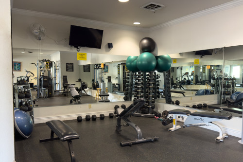 Work out here while staying at Pointe Royale Branson.